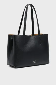 Женская черная кожаная сумка Черный ONESIZE Bimba Y Lola 252BBBJ3Z.10000