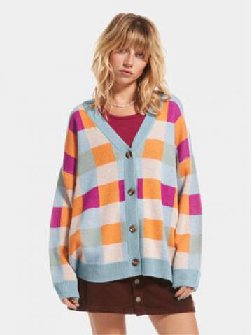 Roxy Кардиган Small Slow Chec Swtr ERJSW03578 Голубий Regular Fit Roxy Кардиган Small Slow Chec Swtr ERJSW03578 Голубий Regular Fit