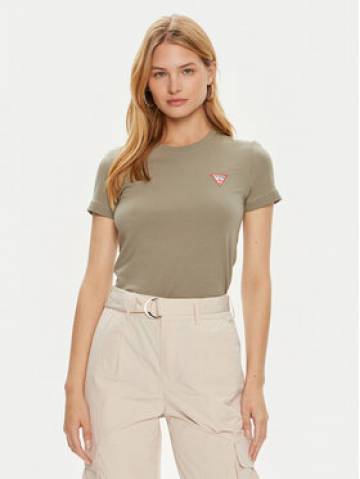 Guess Футболка W2YI44 J1314 Зелений Slim Fit Guess Футболка W2YI44 J1314 Зелений Slim Fit