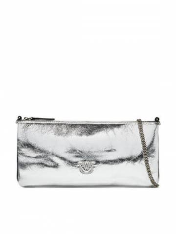 Pinko Сумка Horizontal Flat AI 24-25 PCPL 102747 A1VB Срібний Pinko Сумка Horizontal Flat AI 24-25 PCPL 102747 A1VB Срібний