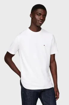 Мужская белая футболка TECH TEE Белый 3XL Tommy Hilfiger MW0MW37313