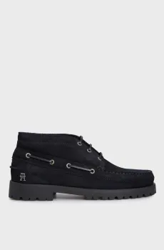 Мужские темно-синие замшевые дезерты TH BOAT BOOT CLASSIC SUEDE Синий 42 Tommy Hilfiger FM0FM04684