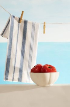 Керамічна миска - білий