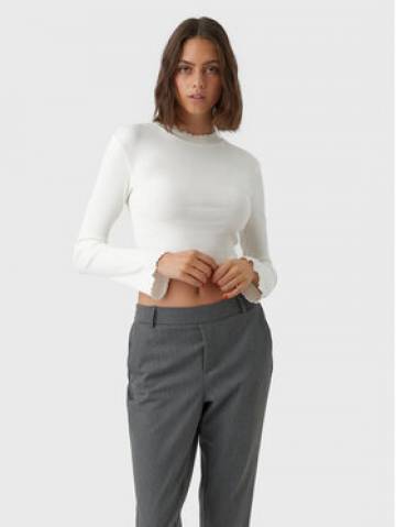 Vero Moda Блузка Hati 10275570 Білий Slim Fit Vero Moda Блузка Hati 10275570 Білий Slim Fit