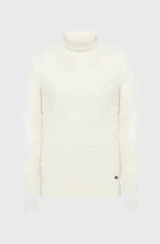 Мужской белый гольф Белый XL Karl Lagerfeld 564308.655031;80