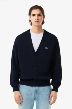 Мужской синий свитер Синий M-L Lacoste AH6886423