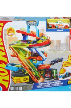 Игровой набор Hot Wheels Гараж-трансформер для трюков, от 4 лет (JHL94)