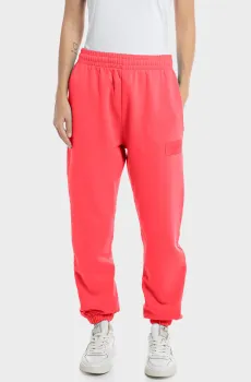Женские малиновые спортивные брюки Малиновый S Replay W8086 .000.23614P