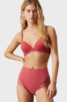 Женский терракотовый бюстгальтер LIFT DEMI Красный 34A Calvin Klein LV00QF8122