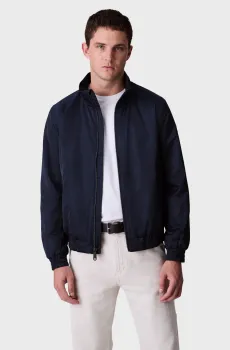 Мужская темно-синяя куртка LS PADDED HARRINGTON Синий XL Calvin Klein Jeans LV04RC516G