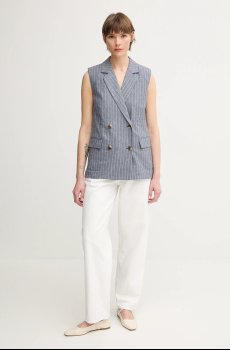 Жилетка с примесью льна United Colors of Benetton