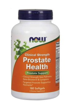 Комплекс здоровья простаты NOW foods Clinical Strength Prostate Health, 180 гелевых капсул