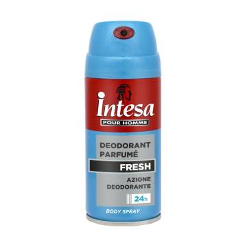 Дезодорант-спрей Intesa Pour Homme Fresh 24h Deodorant мужской, 150 мл Дезодорант-спрей Intesa Pour Homme Fresh 24h Deodorant мужской, 150 мл
