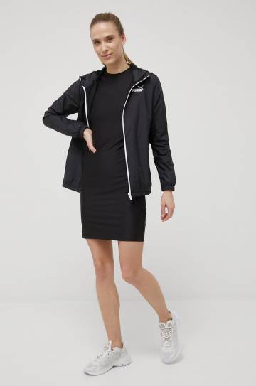 Платье Puma Crystal G. 535069 цвет чёрный mini облегающее Платье Puma Crystal G. 535069 цвет чёрный mini облегающее