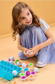 Освітня іграшка – сортер яєць - морська хвиля