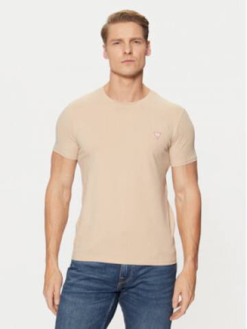Guess Футболка M2YI24 J1314 Бежевий Slim Fit Guess Футболка M2YI24 J1314 Бежевий Slim Fit