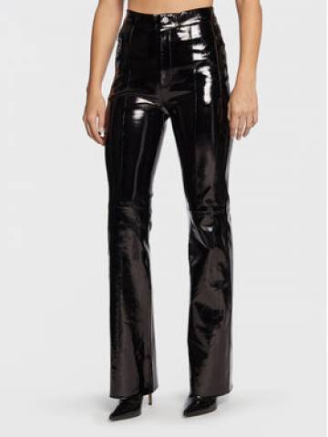 Gestuz Шкіряні штани Gocha 10906553 Чорний Wide Leg Gestuz Шкіряні штани Gocha 10906553 Чорний Wide Leg