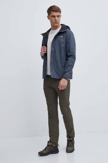 Куртка outdoor Columbia Watertight II цвет серый Куртка outdoor Columbia Watertight II цвет серый