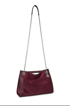 Замшевая сумочка Lauren Ralph Lauren