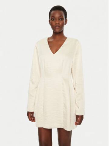 Herskind Коктейльна сукня Yasmin 5460185 Écru Slim Fit Herskind Коктейльна сукня Yasmin 5460185 Écru Slim Fit