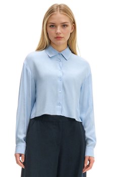 Cropp - Гладка сорочка - блідо-блакитний