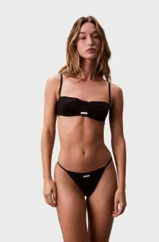 Женские черные трусики Черный XS Calvin Klein LV00QF8085
