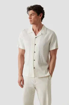 Мужская белая рубашка Белый XXL Guess M5GH67.WH340;G047
