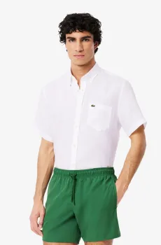 Мужская белая рубашка Белый 39 Lacoste CH5699001