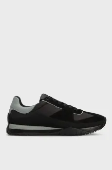 Мужские черные кроссовки LOW TOP LACE UP MIX Черный 43 Calvin Klein HM0HM01403