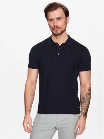 Oscar Jacobson Поло 67986837 Cиній Regular Fit Oscar Jacobson Поло 67986837 Cиній Regular Fit