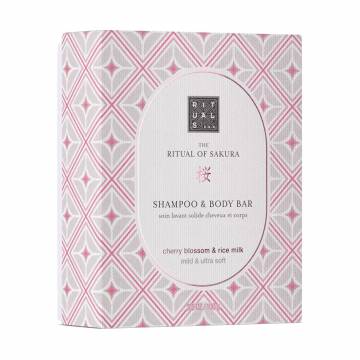 Твердый шампунь-мыло для волос и тела Rituals The Ritual Of Sakura Shampoo & Body Bar, 100 г Твердый шампунь-мыло для волос и тела Rituals The Ritual Of Sakura Shampoo & Body Bar, 100 г