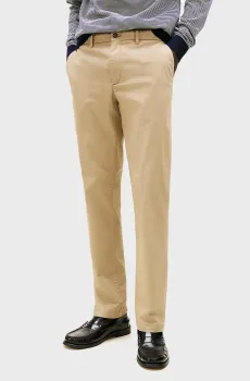 Мужские бежевые чиносы DENTON PRINTED STRUCTURE CHINO Бежевый 34-32 Tommy Hilfiger MW0MW37717
