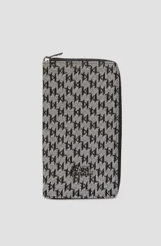 Мужской серый кошелек с узором Серый ONESIZE Karl Lagerfeld 534115.805413;990