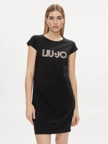 Liu Jo Повсякденна сукня VA4103 JS003 Чорний Regular Fit Liu Jo Повсякденна сукня VA4103 JS003 Чорний Regular Fit