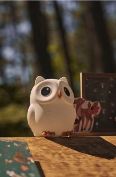 Бездротова LED лампа - білий