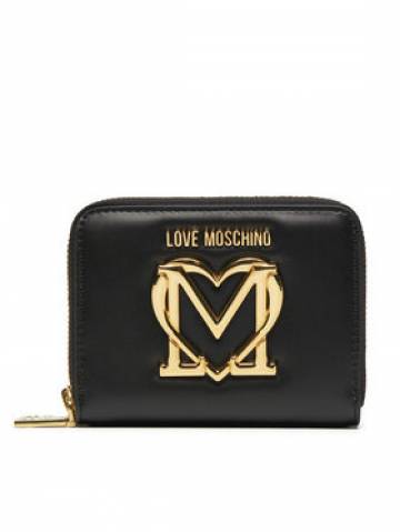 LOVE MOSCHINO Жіночий гаманець JC5713PP0LKC0000 Чорний LOVE MOSCHINO Жіночий гаманець JC5713PP0LKC0000 Чорний