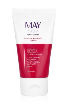Крем-уход MAY face для проблемной кожи лица, 50 мл