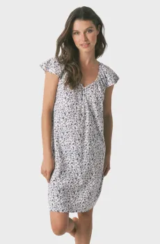 Женская ночная рубашка с узором Разноцветный L womensecret 4442111