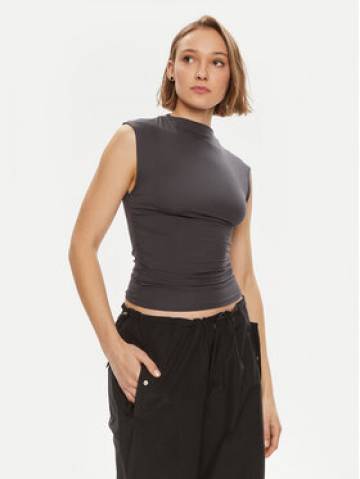 Gina Tricot Топ 20883 Сірий Slim Fit Gina Tricot Топ 20883 Сірий Slim Fit