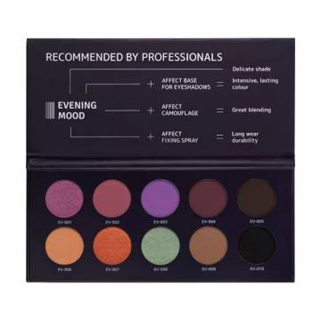 Палетка теней для век Affect Cosmetics Evening Mood Eyeshadows Palette, 25 г Палетка теней для век Affect Cosmetics Evening Mood Eyeshadows Palette, 25 г