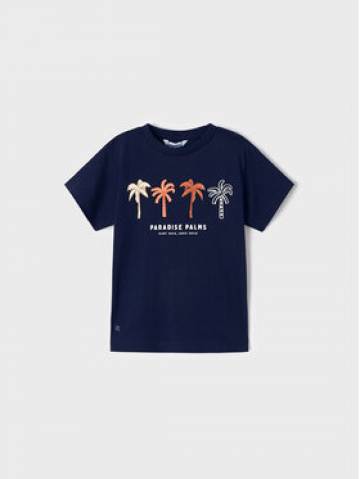 Mayoral Футболка 3016 Cиній Regular Fit Mayoral Футболка 3016 Cиній Regular Fit