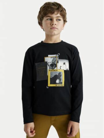 Mayoral Блузка 7092 Чорний Regular Fit Mayoral Блузка 7092 Чорний Regular Fit