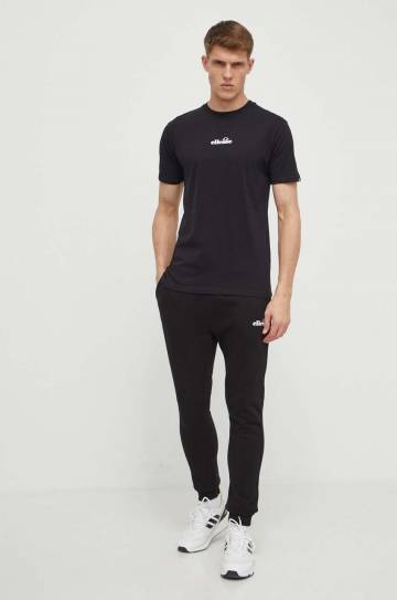 Спортивные штаны Ellesse Cravo Jog Pant цвет чёрный с принтом SHP16465 Спортивные штаны Ellesse Cravo Jog Pant цвет чёрный с принтом SHP16465