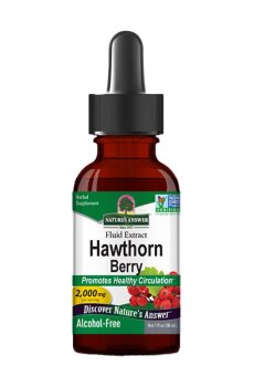 Экстракт ягод боярышника Natures Answer Hawthorn Berry 2000 мг, в жидкости, 30 мл