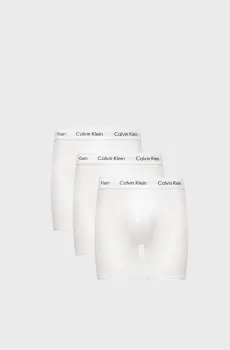 Мужские белые боксеры (3 шт) 3P BOXER BRIEF Белый M Calvin Klein 000NB1770A