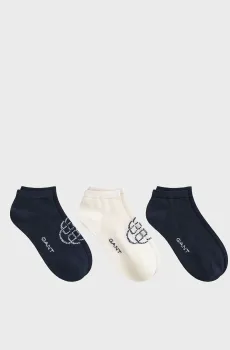 Женские носки (3 пары) MONOGRAM Разноцветный 36-38 Gant 4960268