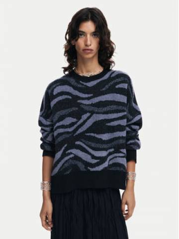 Desigual Светр Winnipeg 24WWJF20 Чорний Regular Fit Desigual Светр Winnipeg 24WWJF20 Чорний Regular Fit