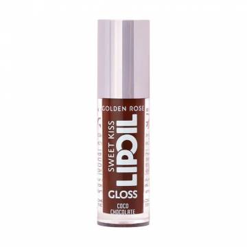 Масло для губ Golden Rose Sweet Kiss Lip Oil Gloss 06 Coco Chocolate, 4.7 мл Масло для губ Golden Rose Sweet Kiss Lip Oil Gloss 06 Coco Chocolate, 4.7 мл