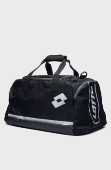 Мужская черная спортивная сумка ELITE SPORT BAG M Черный ONESIZE Lotto 216642/1CL