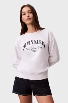 Женский белый свитшот GRAPHIC Белый XS Calvin Klein Jeans LV047F818G
